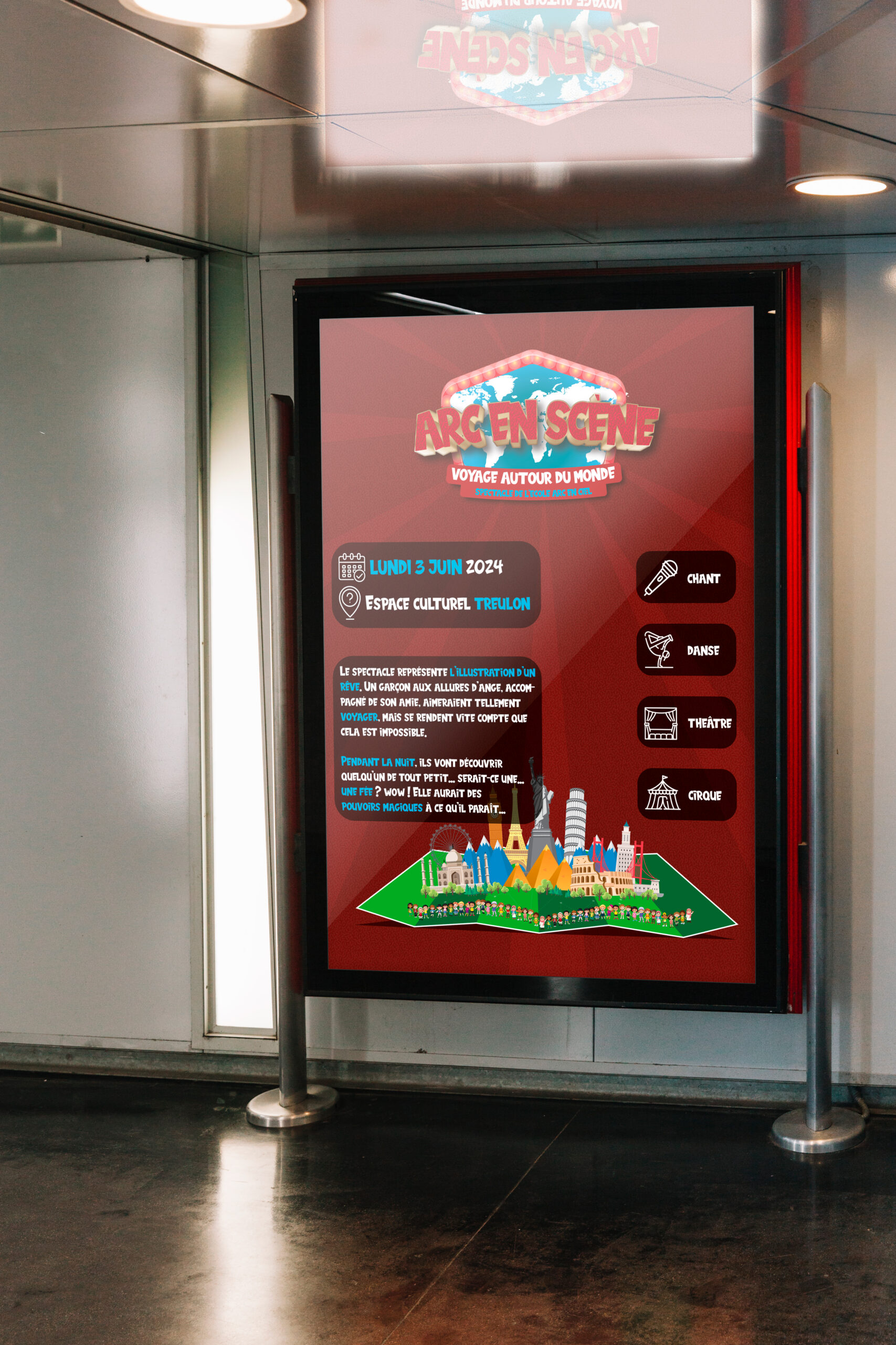 Spectacle avec les enfants